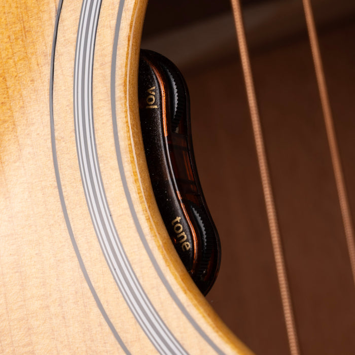 Martin DE Retro Plus Mahogany Natural Acoustic Guitar with Case