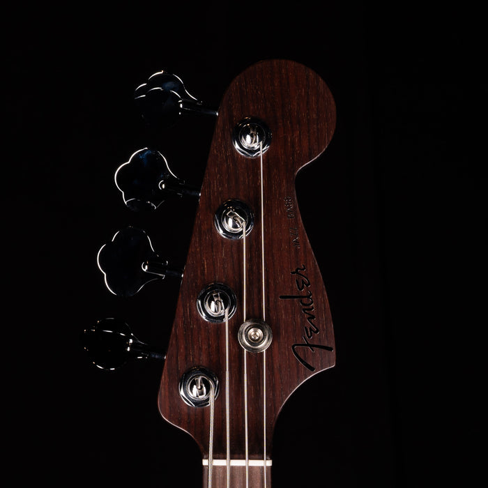 Fender Custom Shop Masterbuilt Jason Smith Custom Classic Jazz Bass NOS Zebrawood Natural With Case