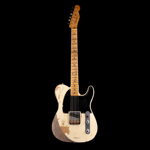 Pre-Owned 2006 Fender Custom Shop Masterbuilt Yuriy Shishkov Jeff Beck Esquire - Olympic White With Case