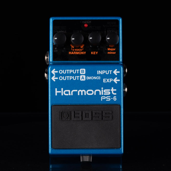 Used Boss PS-6 Harmonizer Pitch-Shift Harmonizer Pedal With Box