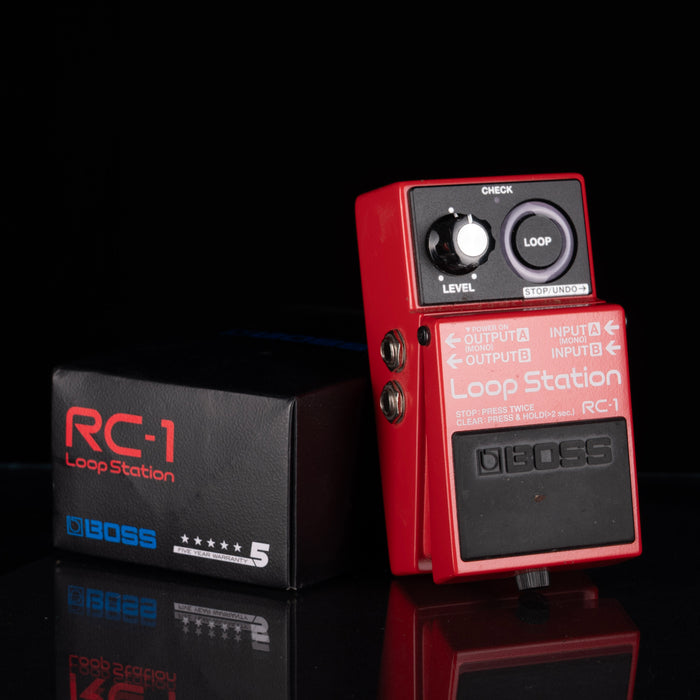 Used Boss RC-1 Loop Station Pedal With Box