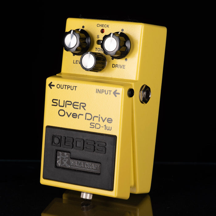 Used Boss SD-1W Waza Craft Super Overdrive Pedal With Box