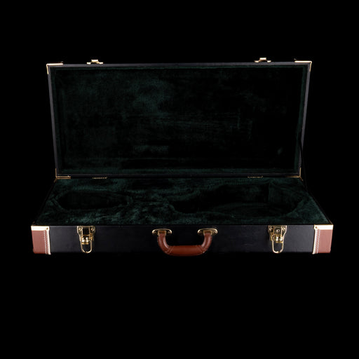 Used Epiphone F-Style Mandolin Case Black with Green Interior