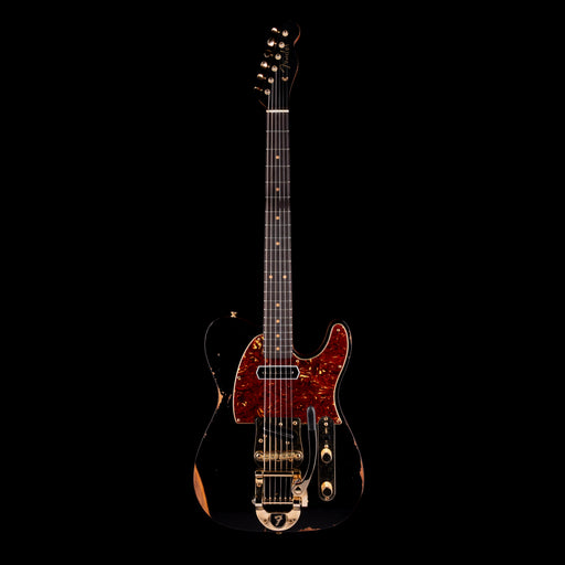 Pre Owned Fender Custom Shop Limited Edition Bow Tie Telecaster Custom Relic Black with OHSC