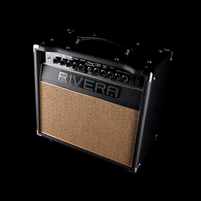 Pre-Owned Rivera Clubster Royale Rec 1x10" Black With Tan Grille Guitar Amp Combo