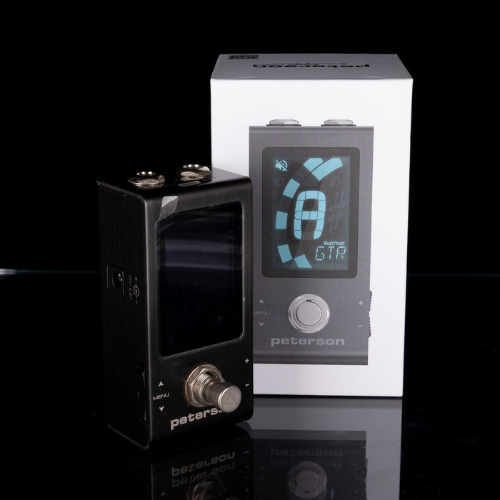 Used Peterson Strobo Stomp Mini Tuner Pedal With Box