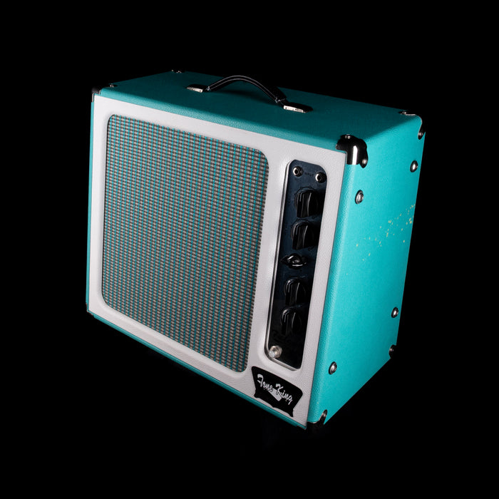 Pre-Owned Tone King Falcon Grande Turquoise With Footswitch
