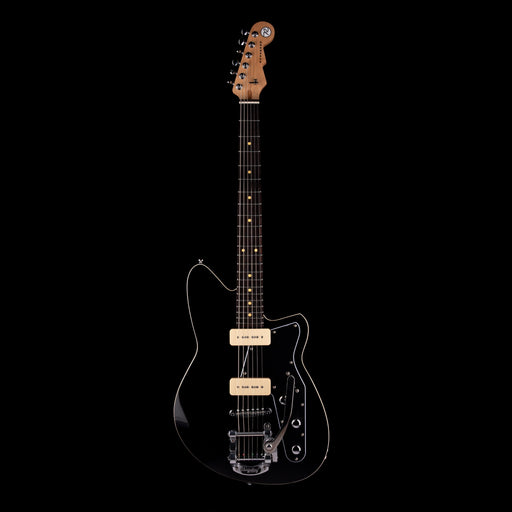 Reverend Jetstream 290 Bigsby Midnight Black with Case