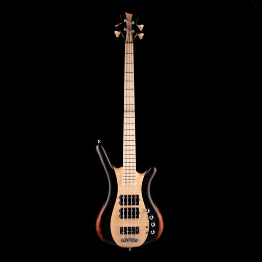 Pre-Owned 2016 Warwick Custom Shop Masterbuilt Corvette $$ Bass Flamed Maple & Bubinga With Gig Bag