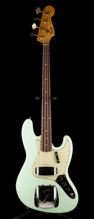 Fender Custom Shop 1962 Jazz Bass Journeyman Relic Aged Surf Green