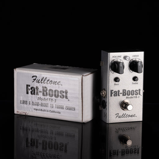 Used Fulltone Fat Boost FB-3 Boost Pedal With Box