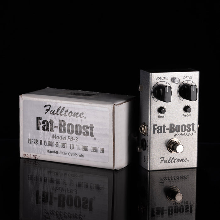 Used Fulltone Fat Boost FB-3 Boost Pedal With Box