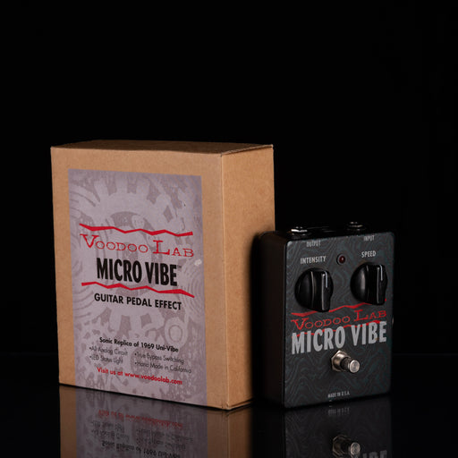 Used Voodoo Lab Microvibe Vibe Pedal With Box