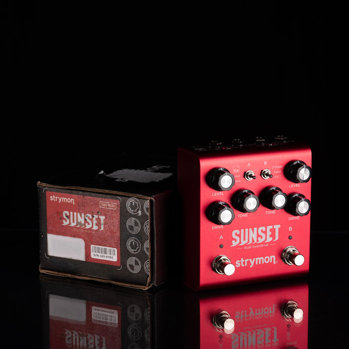 Used Strymon Sunset Overdrive Pedal With Box & Power Supply - 2