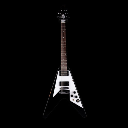 Pre-Owned Gibson Custom Shop Kirk Hammett Metallica Museum 1979 Flying V Black With OHSC