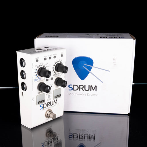 Used DigiTech SDRUM Strummable Drum Pedal with Box