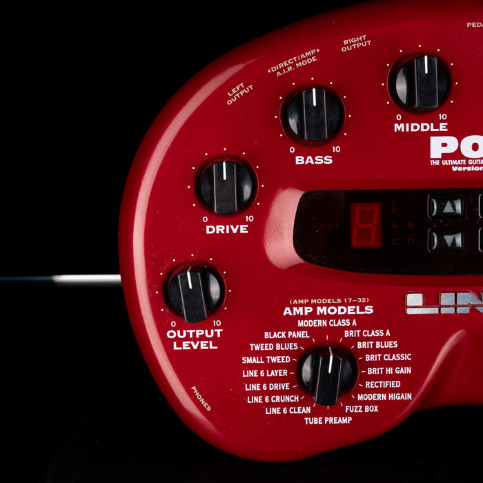 Used Line 6 POD V2 Guitar Multi-Effects Pedal