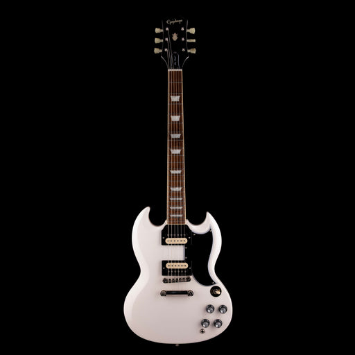 Pre Owned Epiphone 1961 Les Paul SG Standard Aged Classic White With OHSC - 2