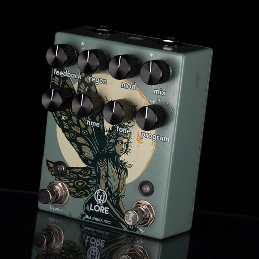 Used Walrus Audio Lore Reverse Soundscape Generator Reverb/Delay/Octave Pedal