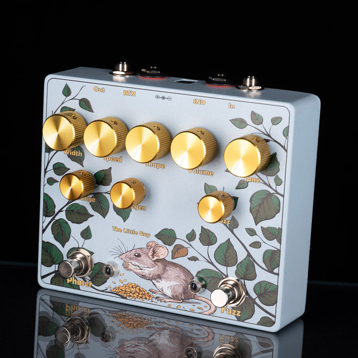 Used Monger Pedals The Little Guy Fuzz and Phaser Pedal