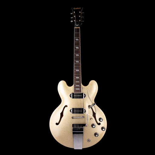 Pre-Owned 1997 Epiphone Casino SF Silver Metal Flake With Gig Bag