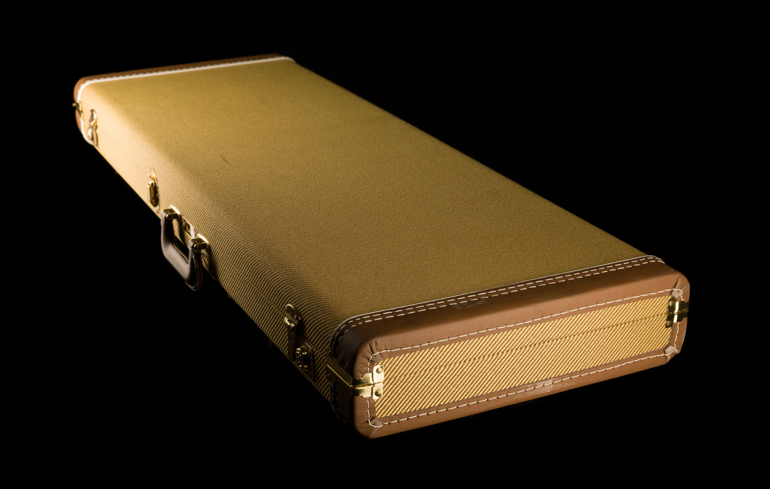 Used Fender G&G Deluxe Tweed Stratocaster Telecaster Case Red Interior