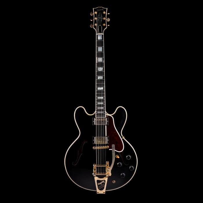 Pre-Owned 2011 Gibson Custom Shop ES-355 With Bigsby Ebony With OHSC