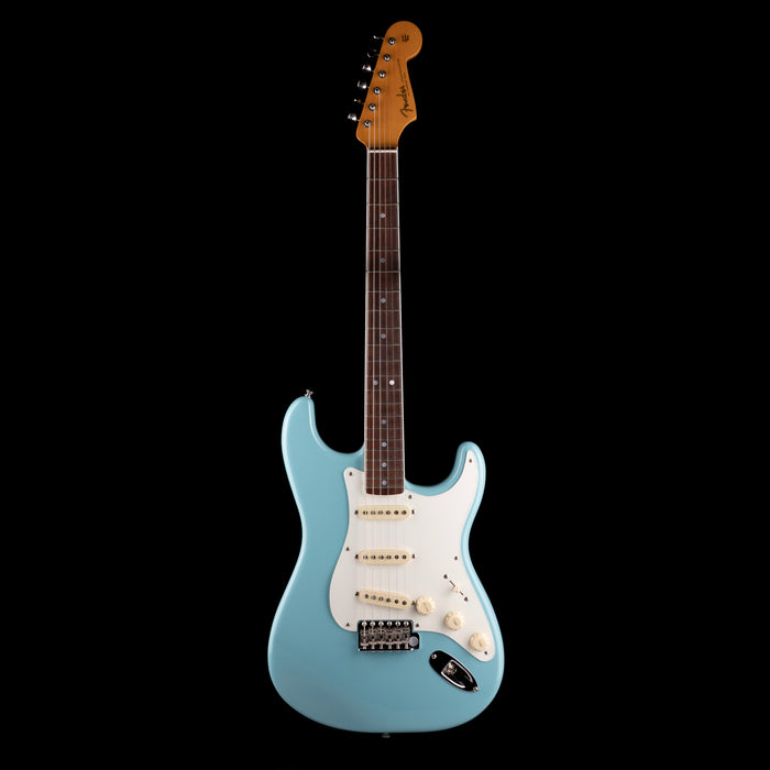 Used 2024 Fender Eric Johnson Stratocaster Tropical Turquoise With OHSC
