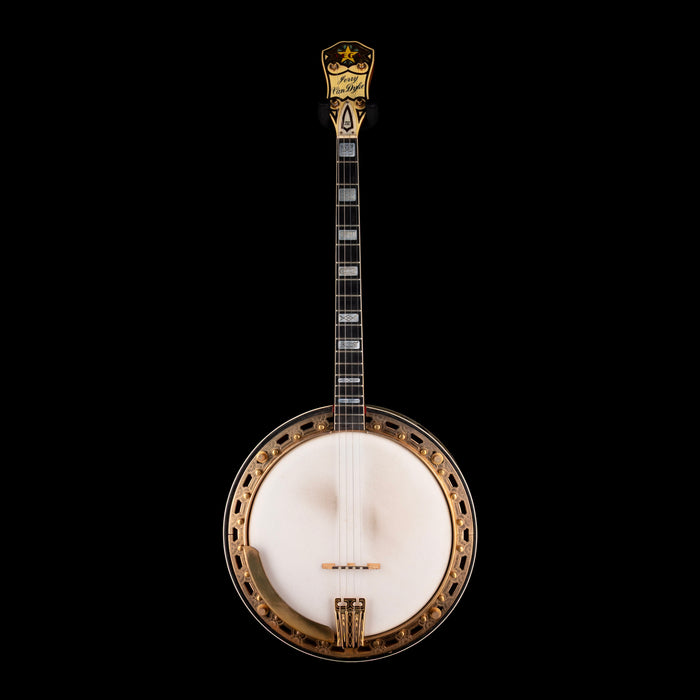 Pre-Owned 1962 Vega Jerry Van Dyke Vegavox Deluxe IV Tenor Banjo Blonde With OHSC