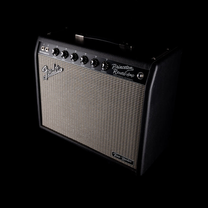 Used Fender Tone Master Princeton Reverb Guitar Amp Combo With Footswitch And Cover