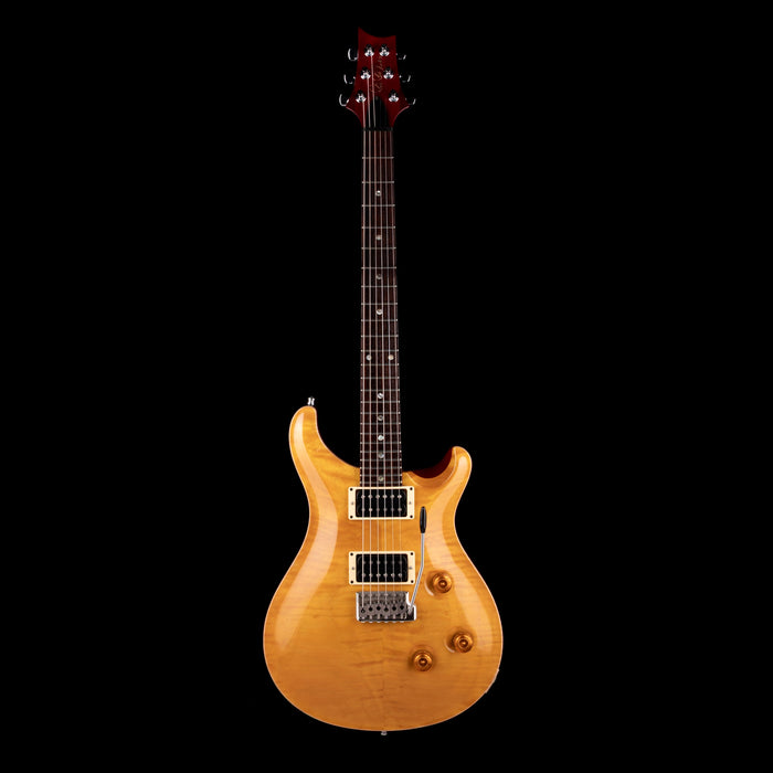 Pre-Owned 2004 PRS Custom 24 With Crescent Moon Inlays Amber With OHSC