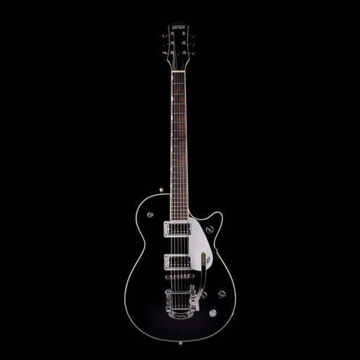 Pre Owned Gretsch G5230T Electromatic Jet With Bigsby And TV Jones Pickups Black Electric Guitar