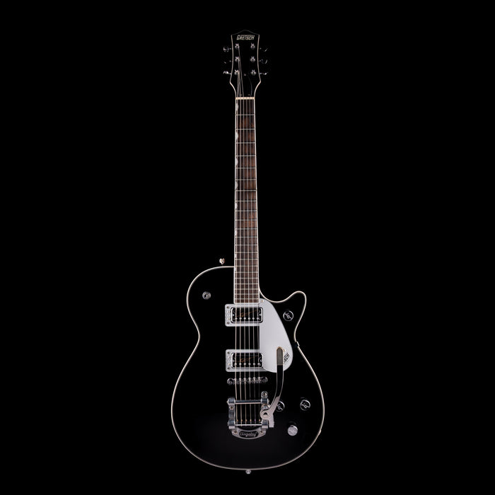 Pre Owned Gretsch G5230T Electromatic Jet With Bigsby And TV Jones Pickups Black Electric Guitar