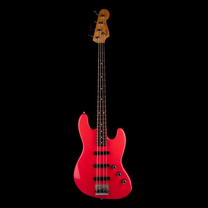 Pre-Owned 1980's Chandler/Tom Anderson 3-Pickup Active J-Bass Red With Case