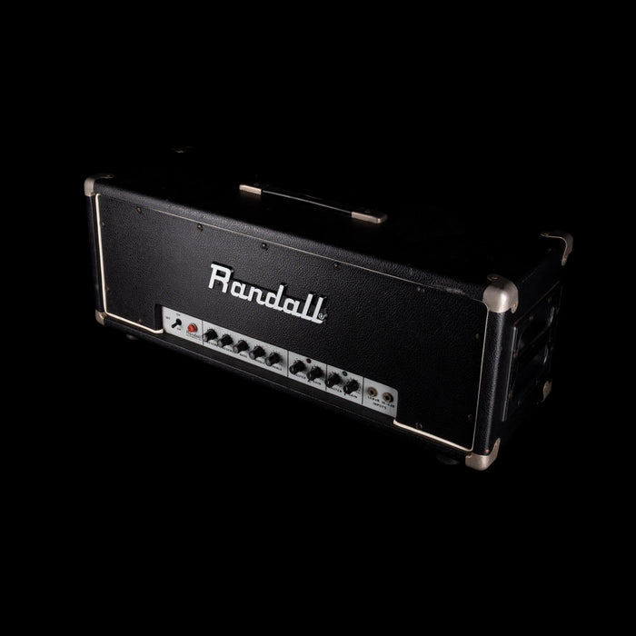 Vintage 1987 Randall RG100 ES Guitar Amp Head Black with Footswitch