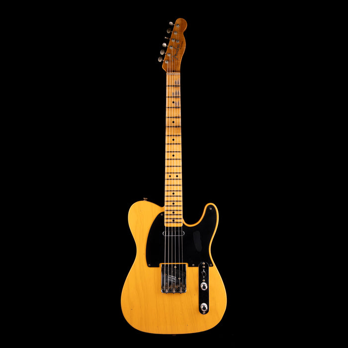Fender Custom Shop 1952 Telecaster 60's C Journeyman Relic Butterscotch Blonde With Case