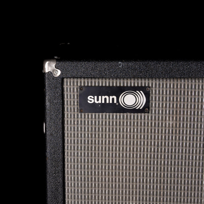 Pre-Owned 1970's Sunn Coliseum Bass Amp Cabinet With 18" Speaker Black Tolex