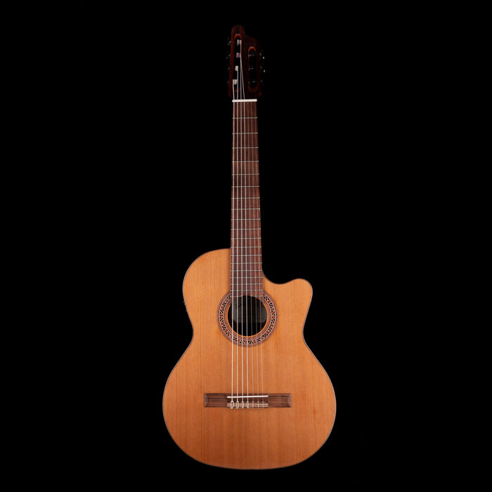 Kremona Performer Series F65CW-7S VE Nylon 7-String Acoustic Electric Guitar with Gig Bag