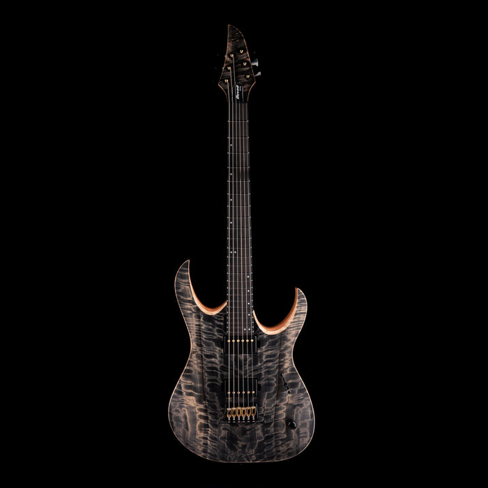 Mayones Duvell Elite 6 Antique Black with Case