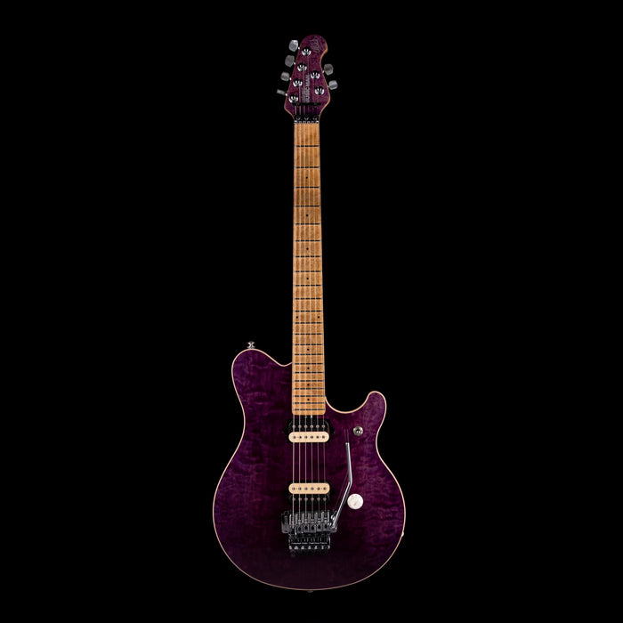 Used 1995 Ernie Ball Music Man Eddie Van Halen EVH Signature Floyd Translucent Purple with Case