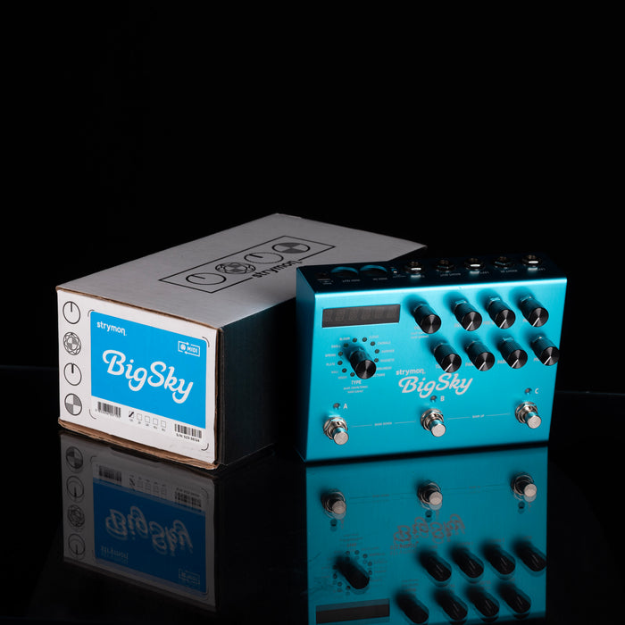 Pre-Owned Strymon BigSky Multidimensional Reverb Pedal With Box