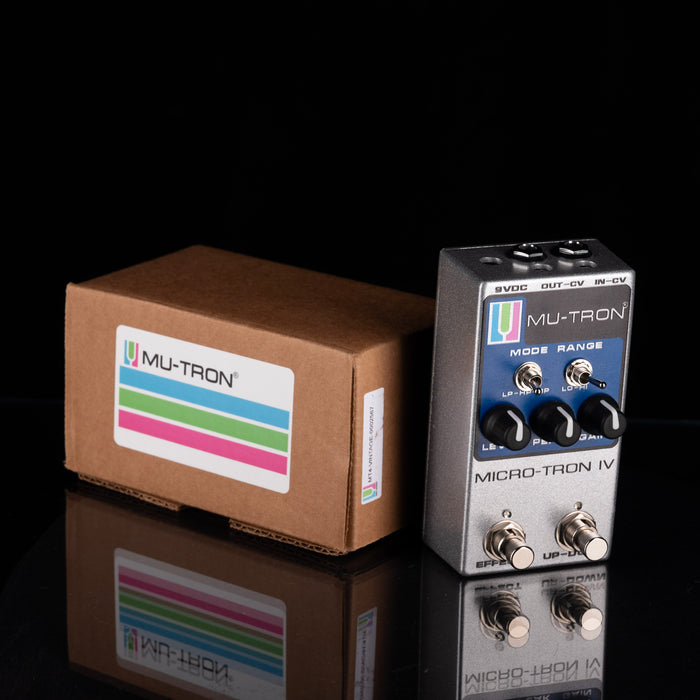 Pre-Owned Mutron-Micro-tron IV MT4 Envelope Filter Pedal - Silver With Box