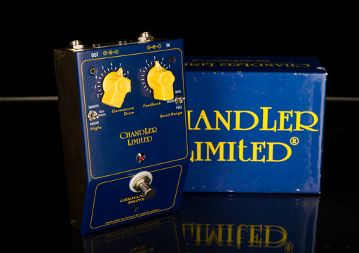 chandler pedals Used Chandler Limited Germanium Drive Blue With Box — Truetone Music