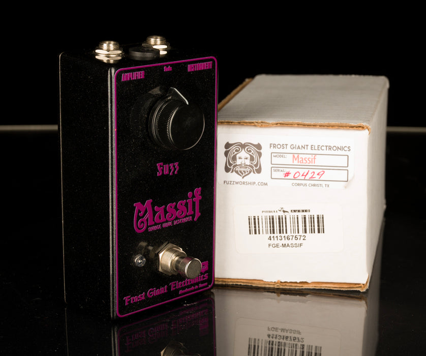 Used Frost Giant Electronics Massiff Fuzz Pedal With Box