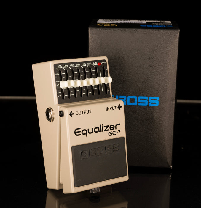 7 band eq pedal Used Boss 7-Band EQ Pedal With Box — Truetone Music