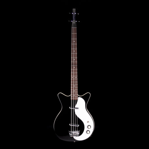 Used 2022 Danelectro ‘59 Shorthorn Black DC Bass with Gig Bag