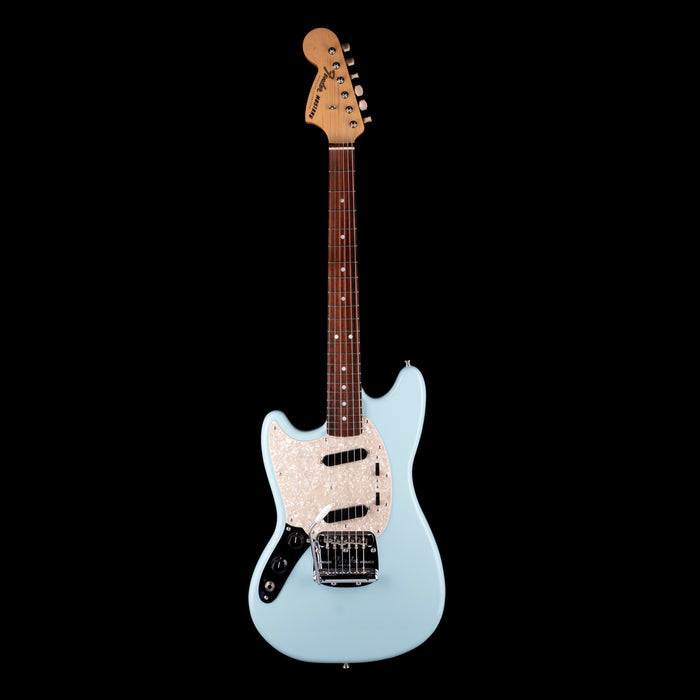 Pre-Owned 2025 Fender Japan FSR Traditional II 60s Mustang Left-Handed Daphne Blue with Gig Bag