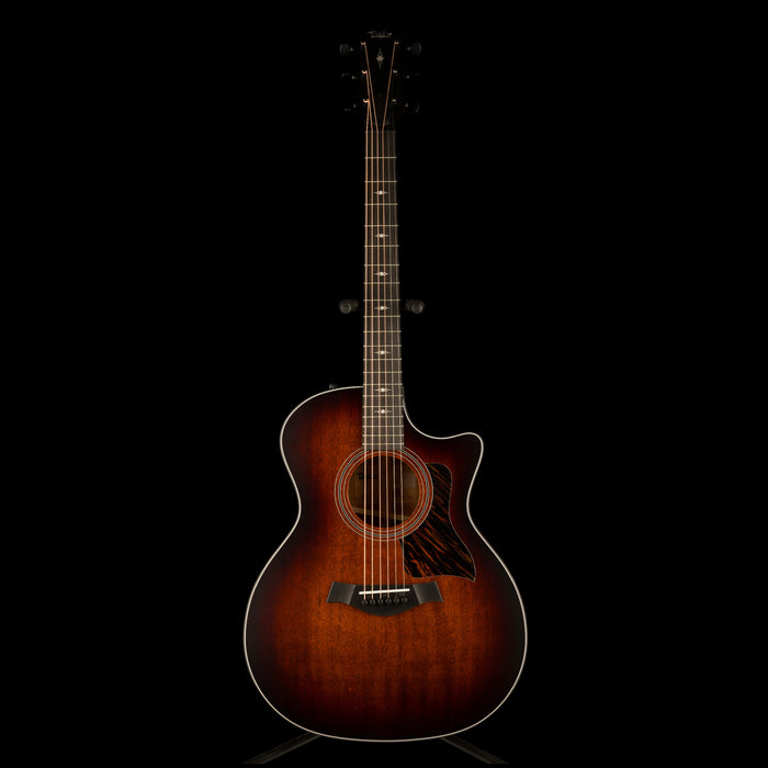 Taylor 324ce Grand Auditorium Acoustic Electric Guitar Shaded Edgeburst With Case - Serial # 1202134112  - Demo Front