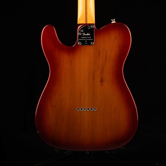 Pre Owned 2021 Fender American Professional II Telecaster Maple Neck With OHSC