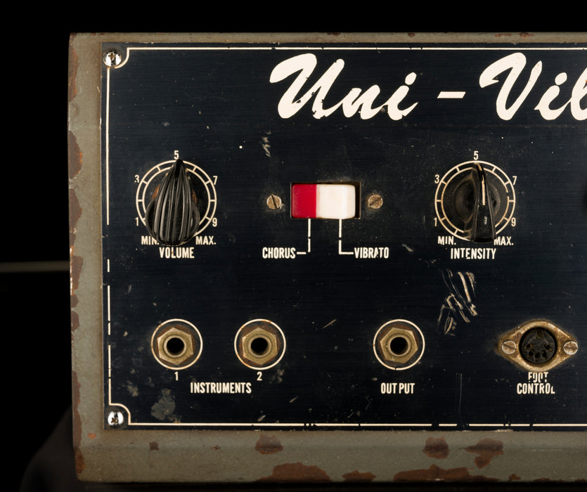 Pre Owned 1968-69 Shin-ei Uni-Vibe Pedal With Footswitch Controller — Truetone Music